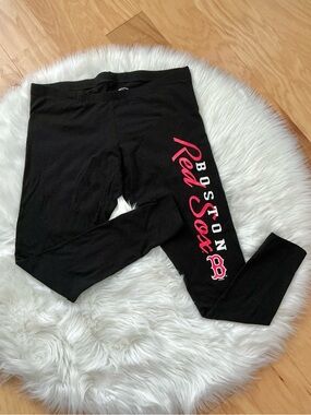 Boston Red Socks Low Rise MLB Leggings Size Large